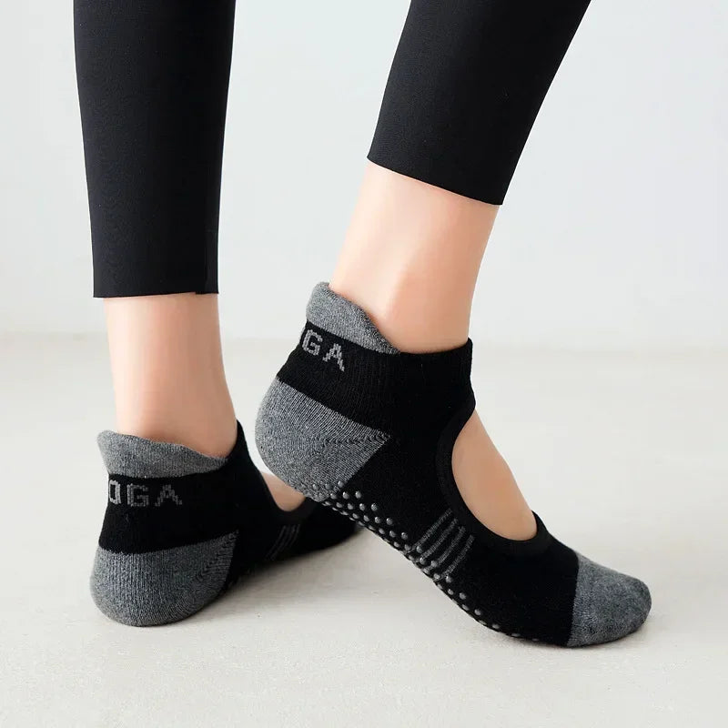 chaussettes pilates gym confortables et adhérentes