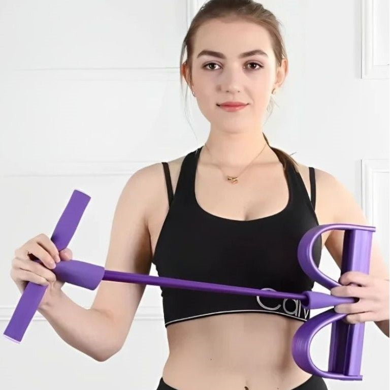 elastique musculation traction leger peu encombrant facile a ranger et transporter