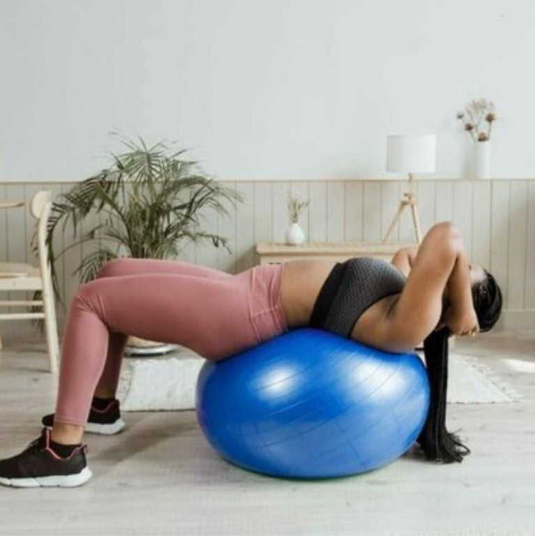 Ballon Pilates Equilibre Ø 65 cm bleu