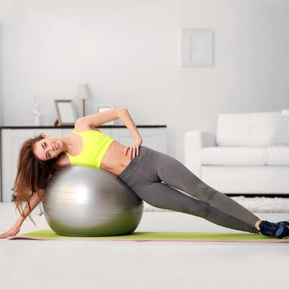 Swiss Ball Equilibre diametre 55 cm gris
