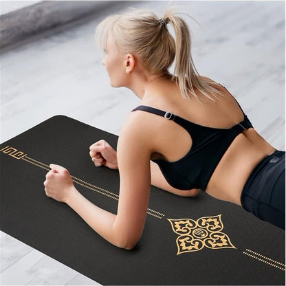 Tapis de gym elegant chakras