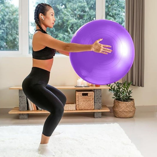 ballon pilates Equilibre diametre 85 cm violet