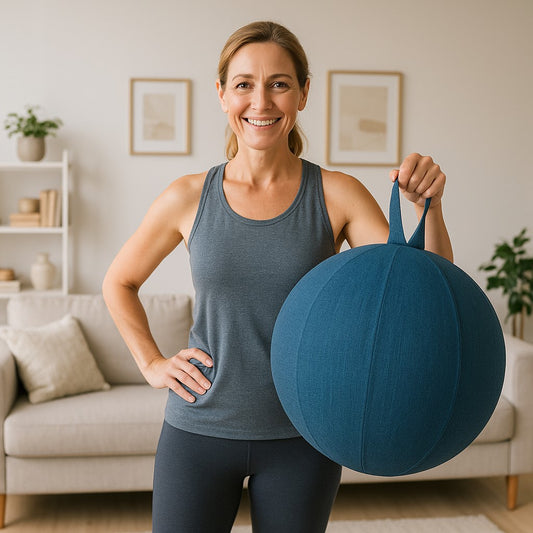 ballon pilates housse yoga pilates