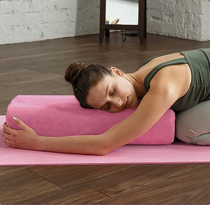 bolster velours rose