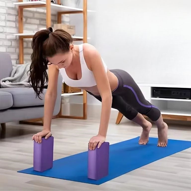 brique yoga haute densite offre stabilité et l'équilibre nécessaires
