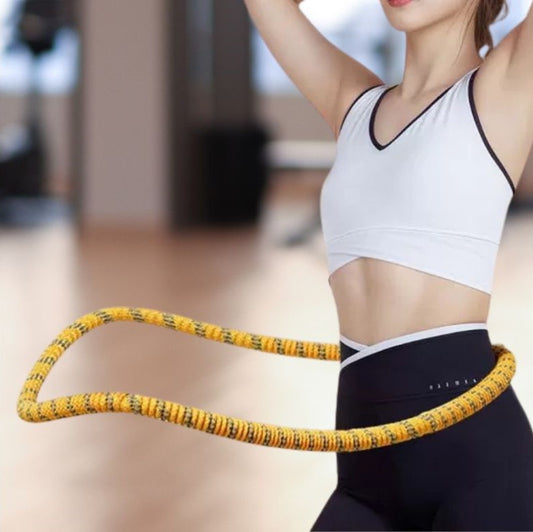 cerceau hula hoop lesté jaune