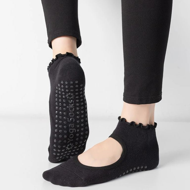 chaussette de pilates relax noir