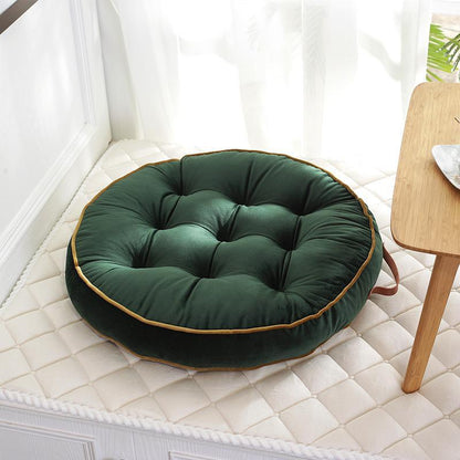 coussin de meditation relax vert