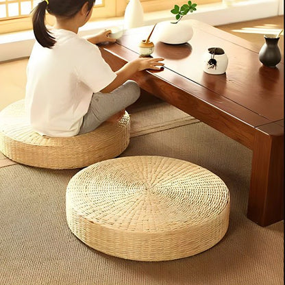 coussin yoga ergonomique rond pour confort méditatif optimal