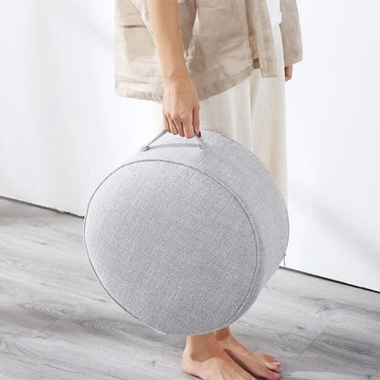 coussin yoga naturel transportable facilement partout