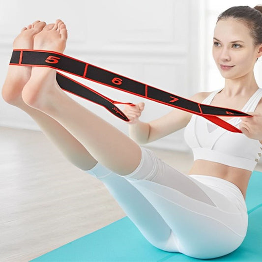 elastique musculation boucle rouge