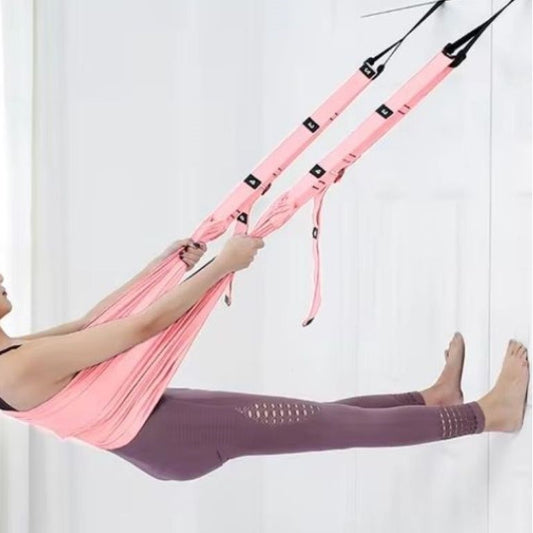elastique musculation hamac rose