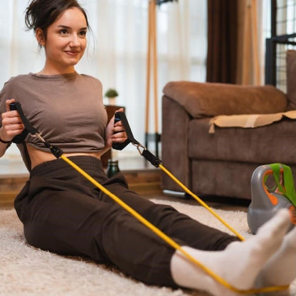 kit elastique musculation facile jaune