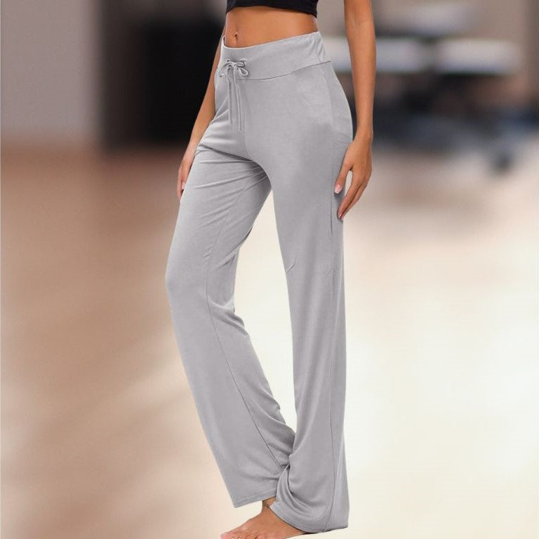 pantalon de sport femme respirant gris