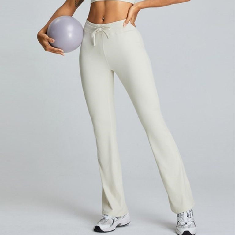 pantalon de yoga chic ivoire