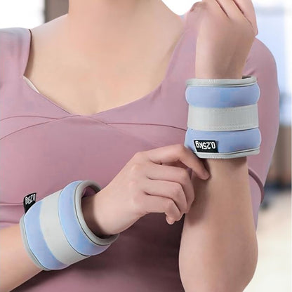 poids cheville Velcro 360 bleu