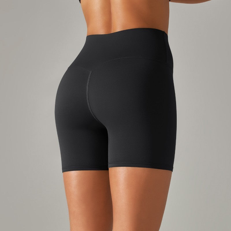 short sport femme fitness noir