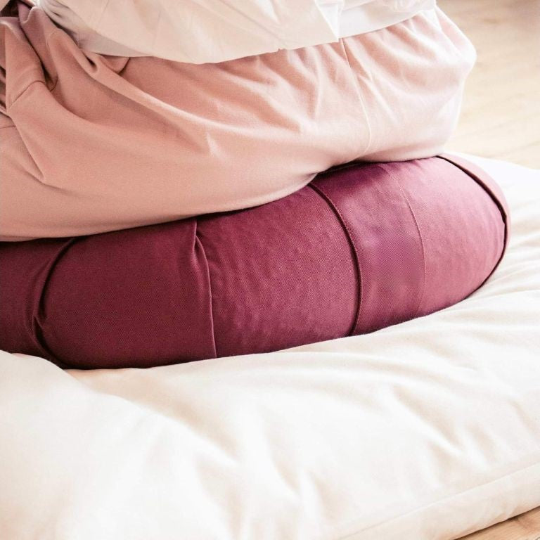 zafu confort pourpre