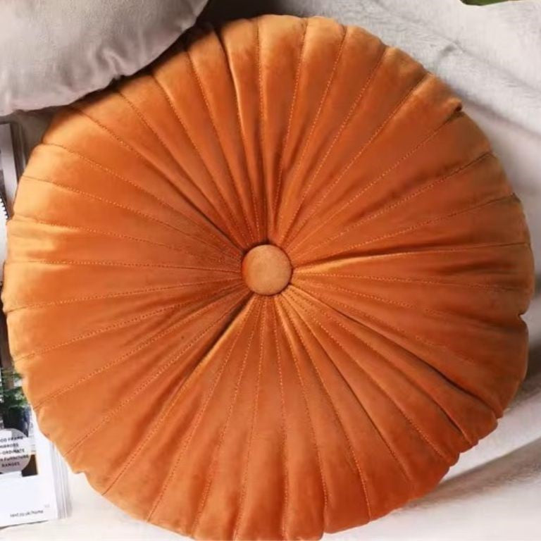 zafu meditation orange